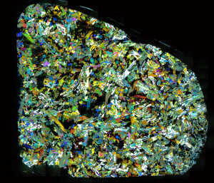 Meteorite Thin Section D'Orbigny