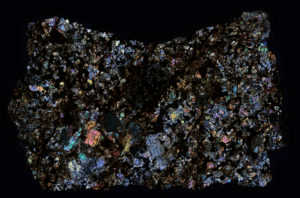Peekskill Meteorite Thin Section