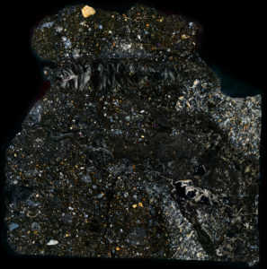 NWA 8010 Meteorite Thin Section