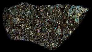 Aba Panu Meteorite Thin Section