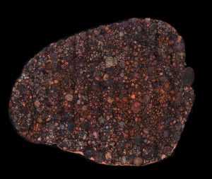 NWA 6472 Meteorite Surface